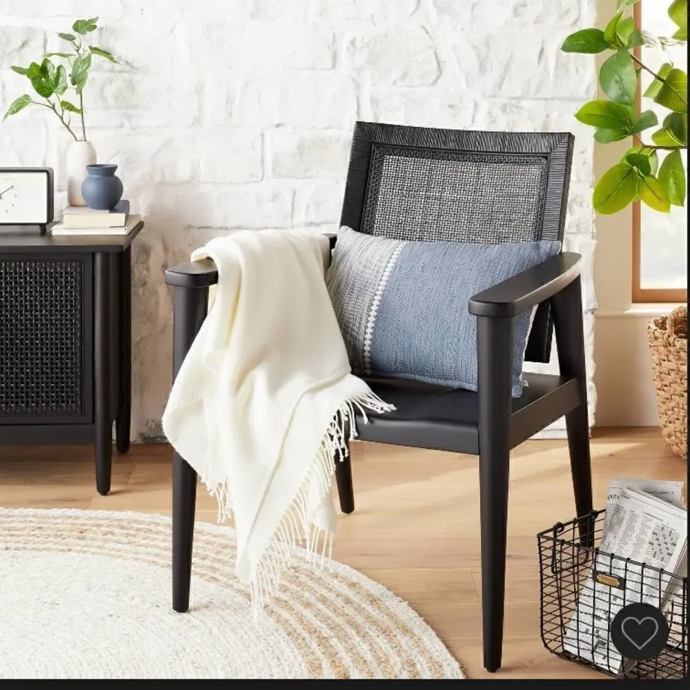 Hearth & Hand Magnolia fringe throw blanket